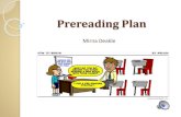 Prereading plan strategy ~ presentation