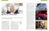My Year as a Tenant 2015 by Leslie Channon for 24 Housing