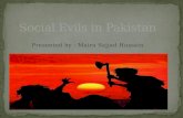 Social Evils In Pakistan.pptx Presentation
