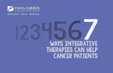 7 Ways Integrative Therapies Can Help Cancer Patients