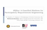 REfine a gamifiedplatform for participatory requirements engineering