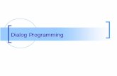 Dialog programming ABAP