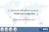 WRS - Construction in the Middle East