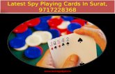 latest spy playing cards in surat, 9717226478