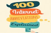 100 Internet Abbreviations Explained