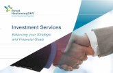 Linked in slide show investment services