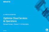 Pre Con Ed: Optimize Cloud Services and Operations With CA Process Automation