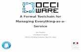 OCCIware - A Formal Toolchain for Managing Everything-as-a-Service