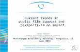 Trends in public film support - Gilles Fontaine