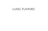 Lung tumors 18 5-2016