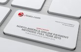 Sample Report: North America Online Payment Methods: Full Year 2015