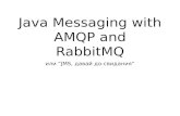 Java Messaging with AMQP and RabbitMQ