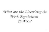 2. What ARE the Electricity at Work Regulations 1989