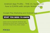 Android app profits   the #1 system on how to earn with simple mobile apps