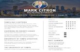 Mark Citron Broadcasting Resume