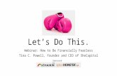 Let's Do This - How to Be Financially Fearless