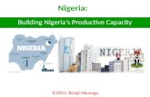 Building nigeria's productive capacity