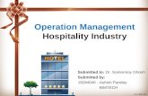 Hospitality service design