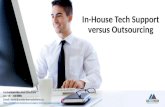 In-House Tech Support Vs. Outsourcing