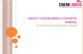 Introduction of ChemLinked Cosmetic Portal