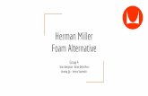 Herman Miller Flexible Foam Substitute