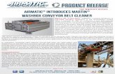 MARTIN Washbox Conveyor Belt Cleaner