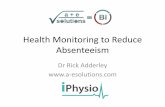 Health Monitoring to Reduce Absenteeism