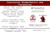Concussion Biomechanics and Prevention by Stefan Duma
