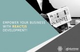 Empower your business with RectJS Development | front end developer
