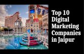 Top 10 Digital Marketing Companies in Jaipur