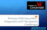 Primary CNS Vasculitis - diagnostic and therapeutic challenges