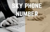 Sky phone number