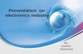 Presentation  on electronics industry