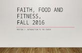 2016 faith food and fitness lesson 1