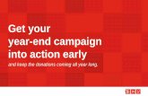 Get your year-end campaign into action early.