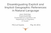 Jason Baldridge, Associate Professor of Computational Linguistics, University of Texas at Austin at MLconf SEA - 5/20/16