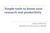 Essential research tools presentation