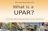 UPAR 2017 01 What is UPAR