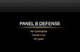 Panel b defense