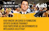 The Wolf of Creativity Day - Nserta a Milano