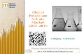 Global Potassium Nitrate Market 2015 - 2019