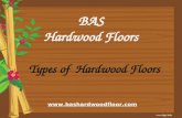 Types of hardwood floors