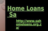 Home loans sa
