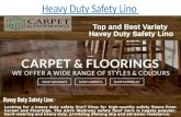 Heavy duty safety lino from Carpet And Flooring