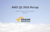 AWS June 2016 Webinar Series - AWS Quarterly Update