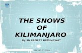 The snows of kilimanjaro sir ernerst