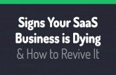 Signs Your SaaS Business is Dying
