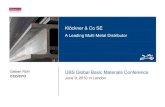 Klöckner & Co - UBS Global Basic Materials Conference