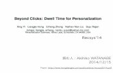 Beyond clicks dwell time for personalization