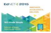 Ednet 2015 - SEO Made Simple